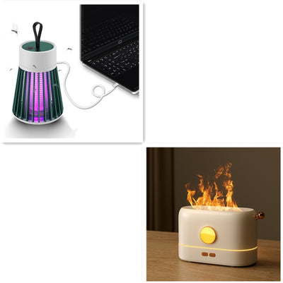 Simulation Flame Usb Humidifier Home Desktop Fragrance Diffuser