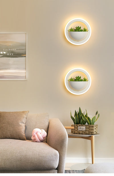 Modern minimalist wall light