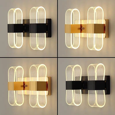 Golden Nordic Style Wall Lamp Lighting Fixture