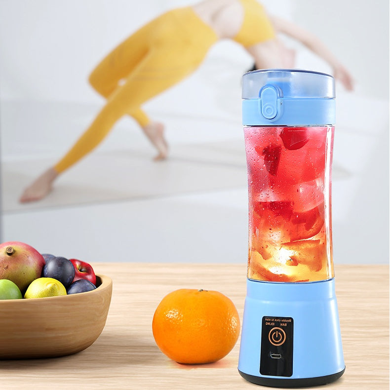 Portable Electric Fruit Juicer Wireless USB Rechargeable Mini Mixer Multifunction Summer Smoothie Blender Machine Kitchen Supplies